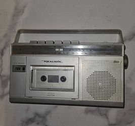VINTAGE- Realistic Minisette-12 AM/FM Radio Cassette Player/Recorder