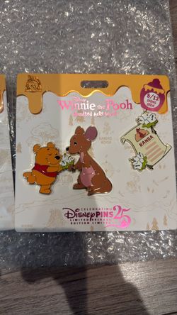 pin Winnie the Pooh 100 acre woods