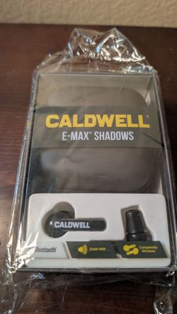 Caldwell E-MAX Shadows 23 NRR Electronic Hearing Protection with Bluetooth Connectivity