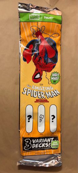 HUF The Amazing Spider-Man Blind Bag Skateboard 2026