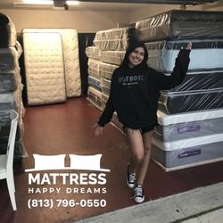 King Size Mattress Plush Firm 12 Inches Thick New From Factory High-Quality and Same Day Delivery 🚚 
