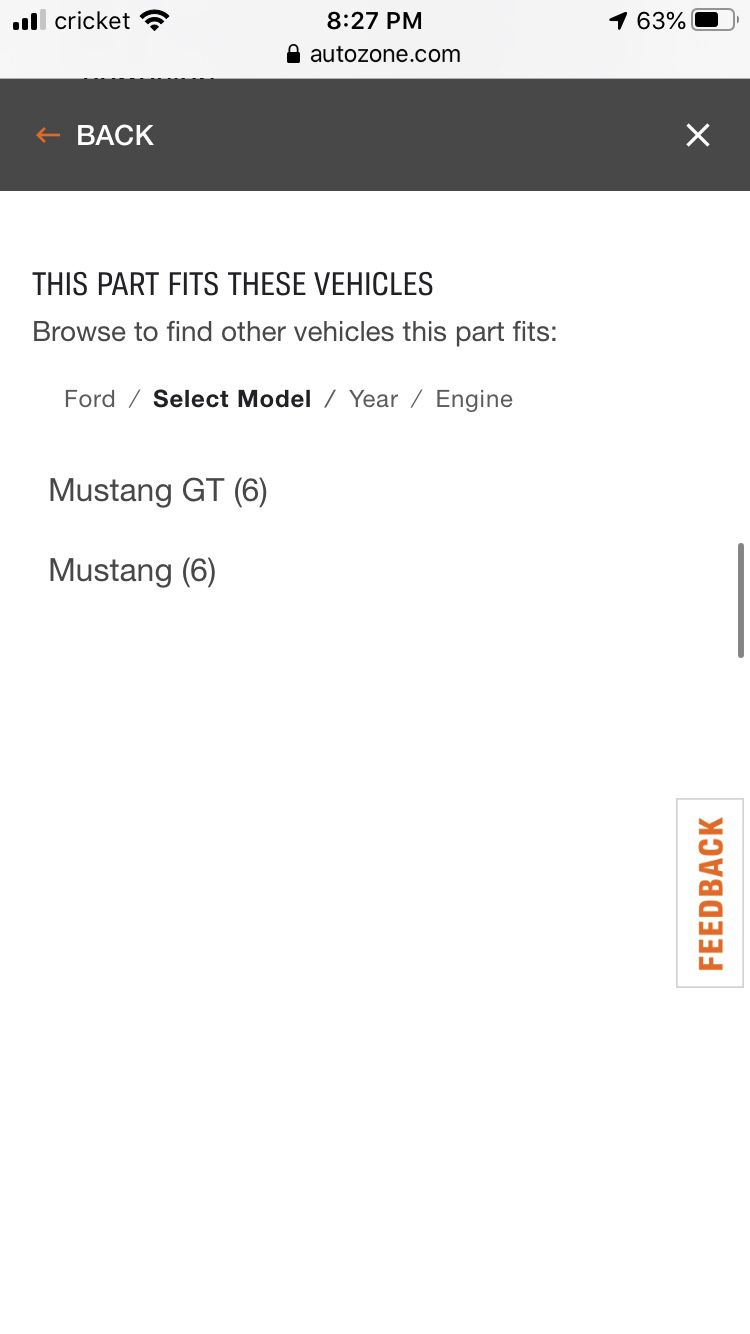 FREE Mustang Brake Pads Brand New