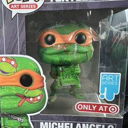 Pop MICHELANGELO (Serie de arte) en Stack Target