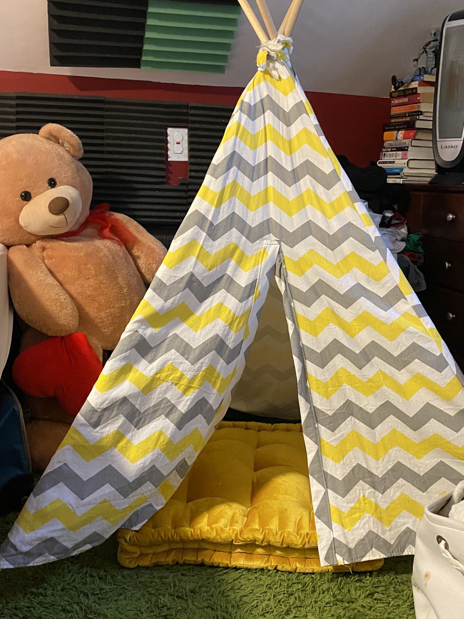 Cloth And Wood Tepee