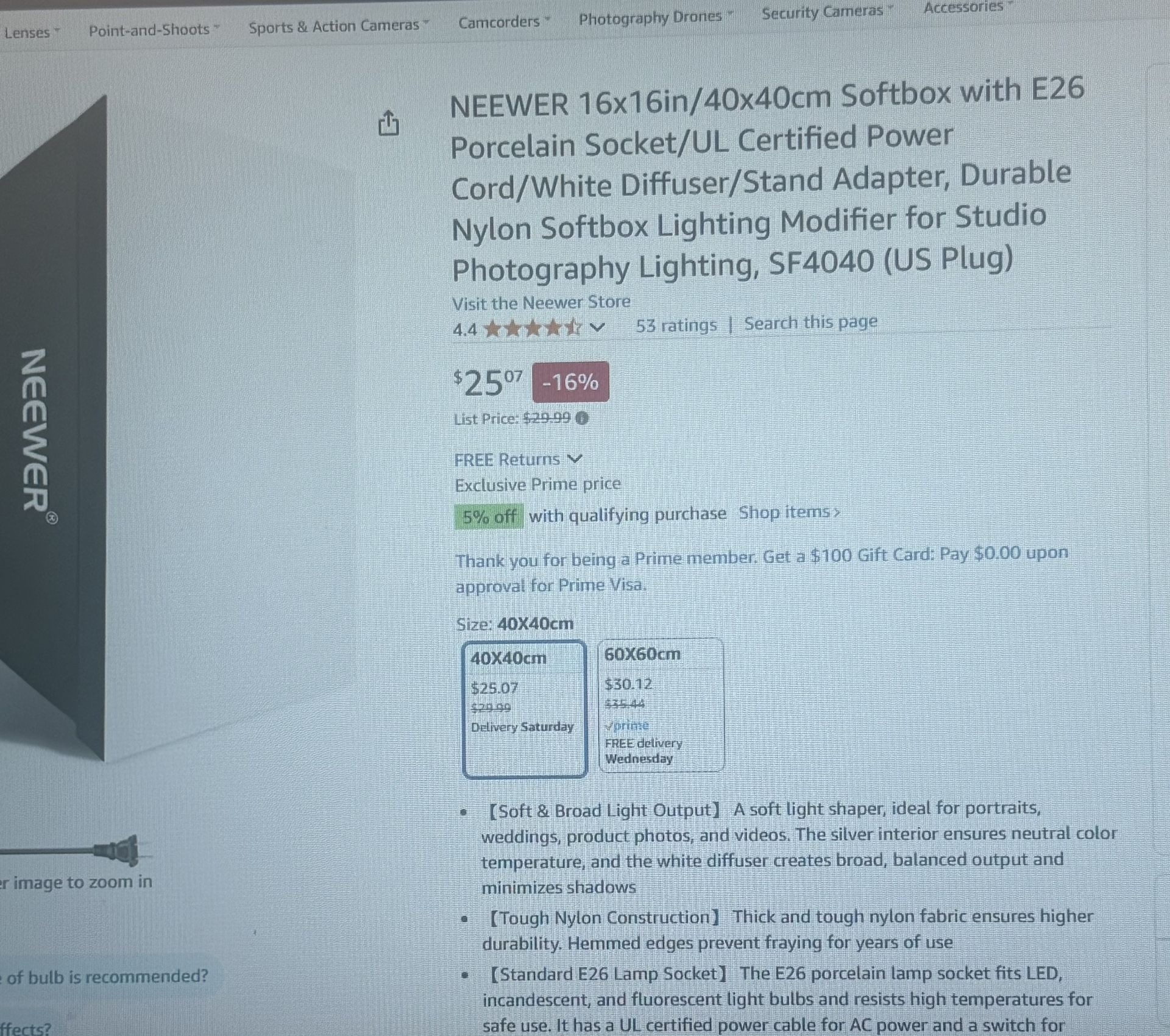 Neewer Light Covers