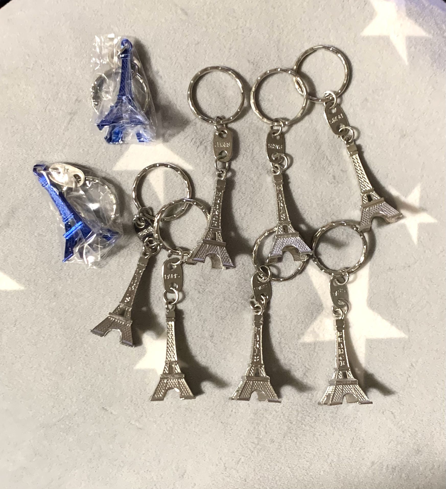NEW-Paris Eiffel Tower Keychains From Paris (Each $3. Discount If You Buy More Than 3)