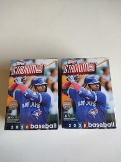 TOPPS 2020 BASEBALL STADIUM CLUB BLASTER BOX X 2