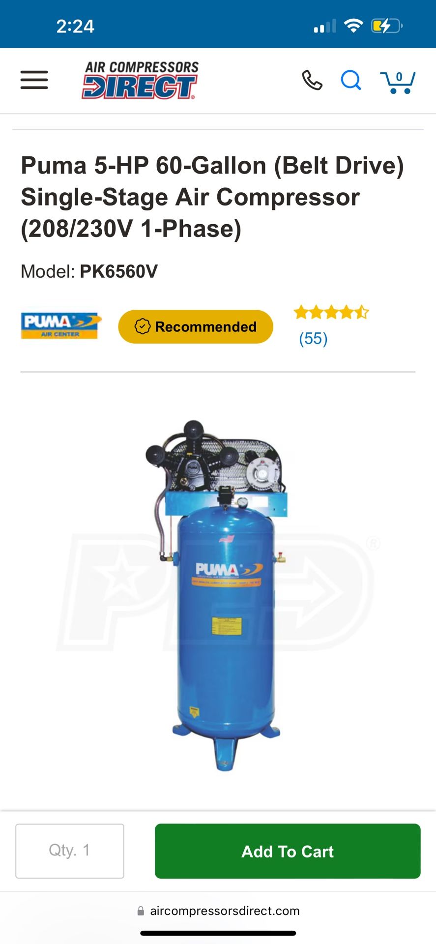 Puma Air Compressor