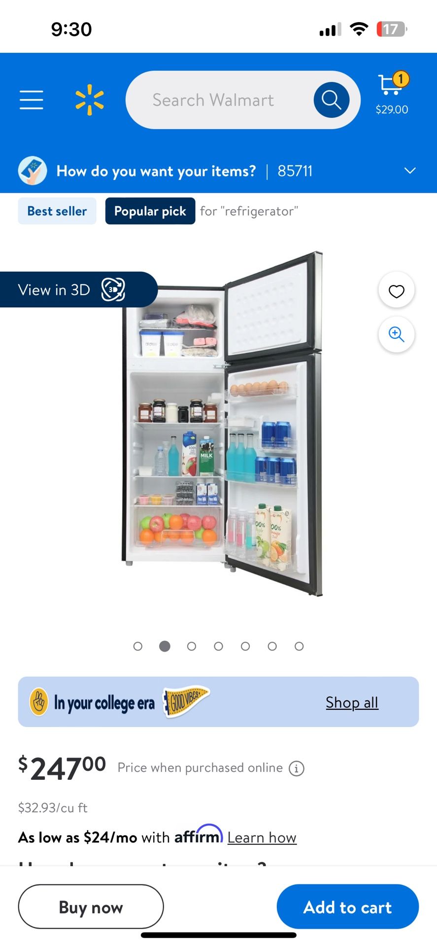 Mini Fridge