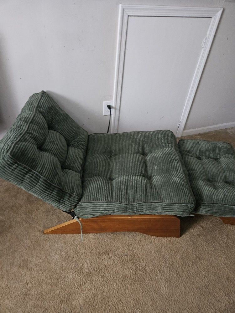 Chair  with ottoman 