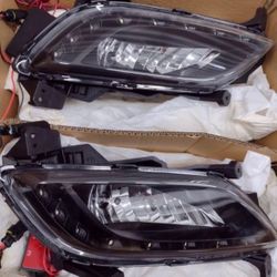 12-16  Hyundai veloster fog  lights with led/  DRL  luces de Niebla