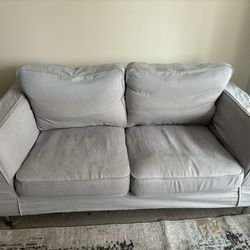 Grey Two Piece furniture sets. Loveseat And Couch