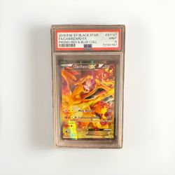 2016 POKEMON XY BLACK STAR PROMO CHARIZARD EX PROMO-RED & BLUE COLL. PSA 9