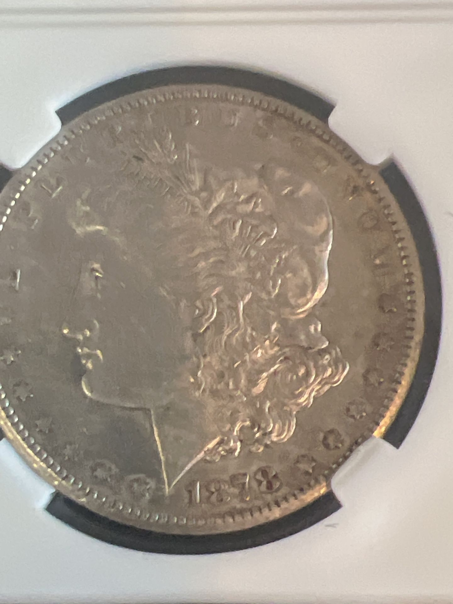 1878-CC Morgan Silver Dollar