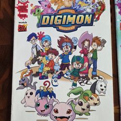 Lot - Original Digimon Dark Horse Comics