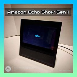 Amazon echo show gen 1
