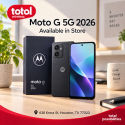 Motorola Moto G 5G 2026 Smartphone