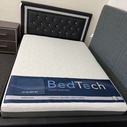 Queen Bed Frame And Mattress 