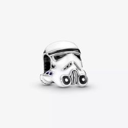 Star Wars Storm Trooper Helmet Fits Pandora Bracelet 