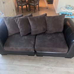 Brown LOVESEAT
