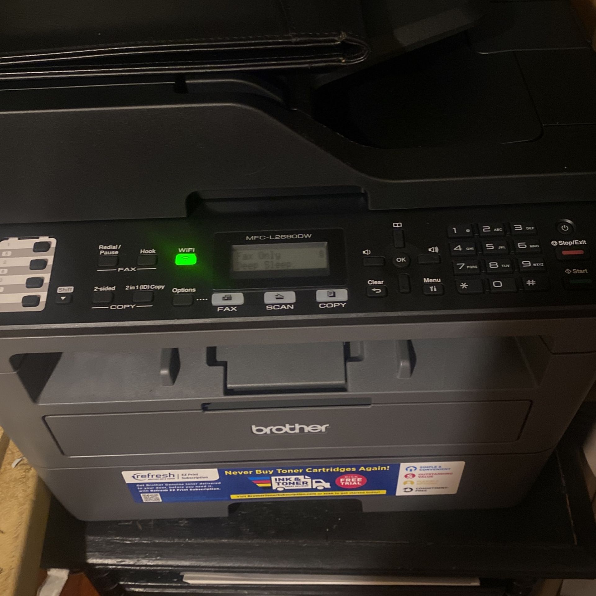 Laser Jet Black And White Printer