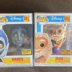 Hades and Zeus Funko Pop