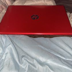 HP 2018 Laptop Red  Touchscreen 