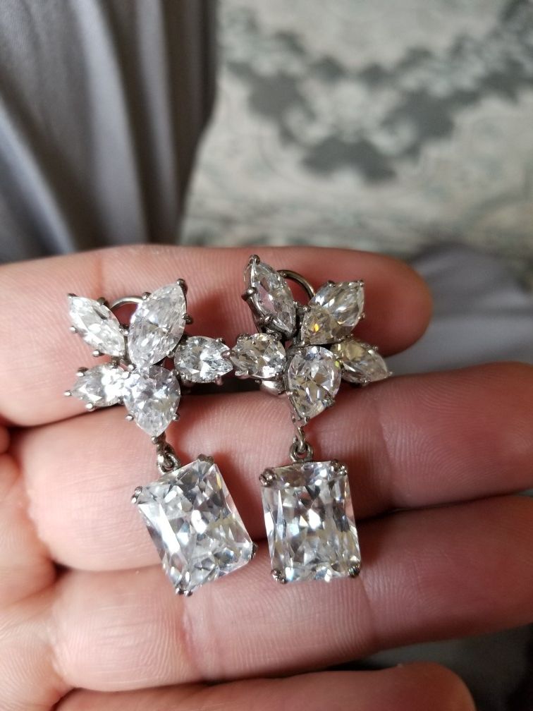 Vintage sterling silver earrings