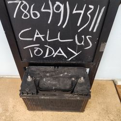 Semi Truck Interstate Batteries 