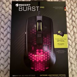 Roccat burst pro wired mouse