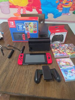 Nintendo Switch Bundle with Games and Accessories