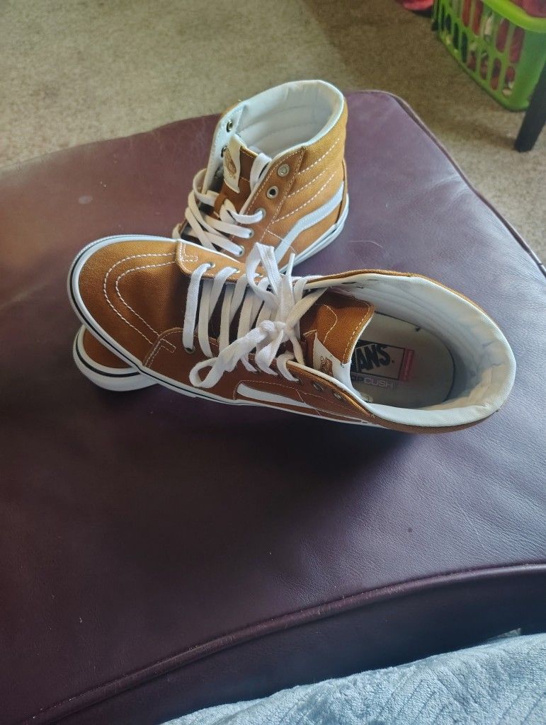 High Top Skateboarding Vans