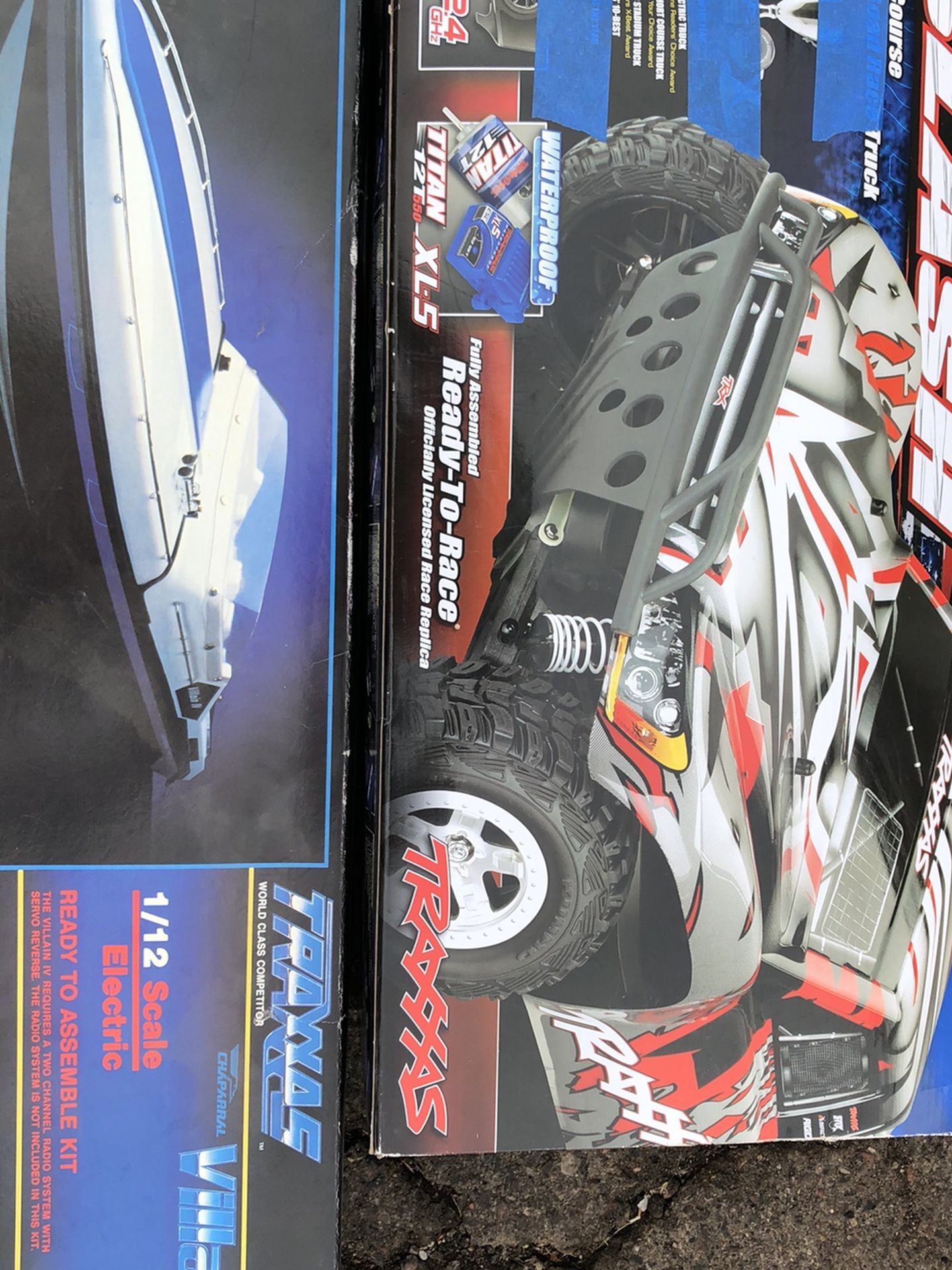 Traxxas Rc Truck And Rc Boat