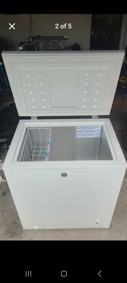 GE 7.0 Cu.Ft. White Chest freezer