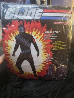 Gi joe snake eyes costume