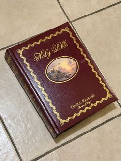 HOLY BIBLE, Thomas Kinkade; Painter of Light, New King James Version