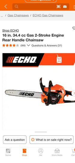 Chain saw