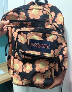 17 inch Jansport floral backpack. Cash only. No electronic payments or trades. No delivery. No assistance available for loading. Porch pick up