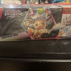 Prismatic Evolutions Surprise Box Bundle 