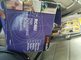 Polk audio wall speakers