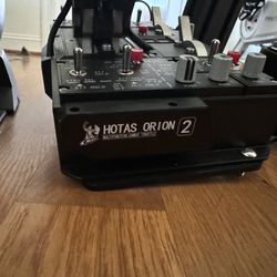 Hotas “Winwing Orion 2 With Thrustmaster Pedals”