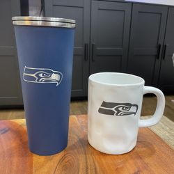 NFL Seattle Seahawks Mug & Tumbler Set 