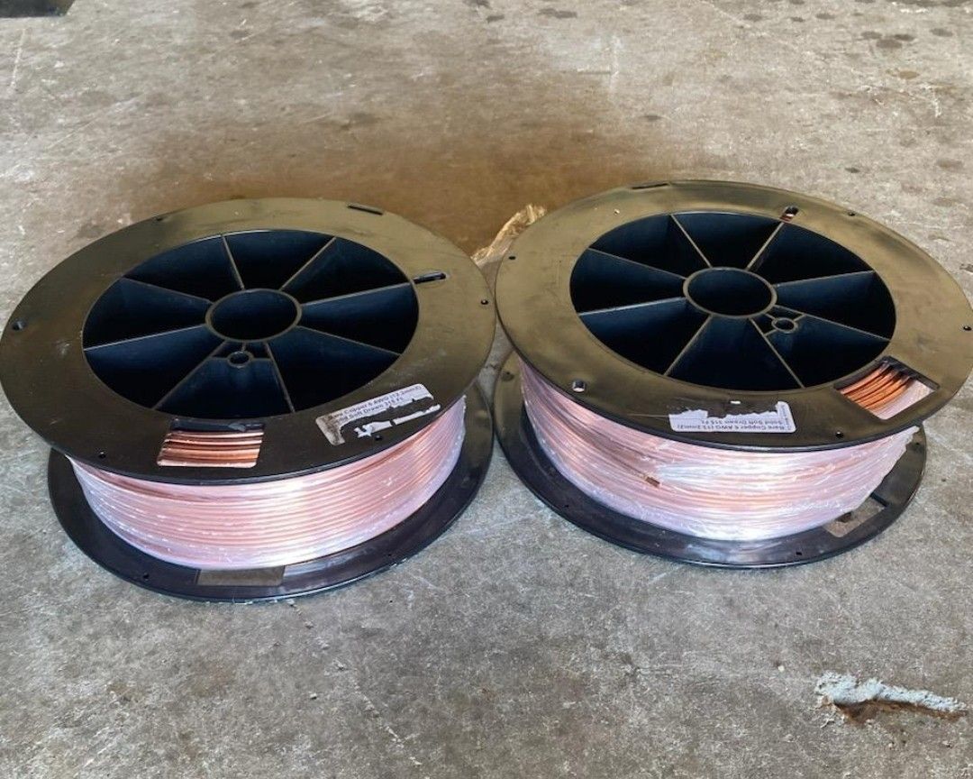 Bare Copper Spools