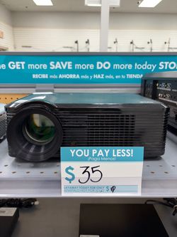 Black Home Theater LCD Projector