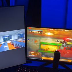 2 gaming monitors
