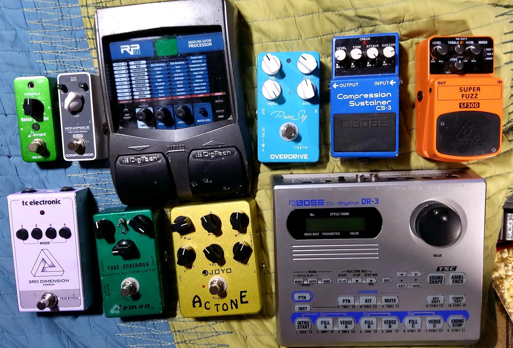 Misc. Guitar effect Pedals and such.