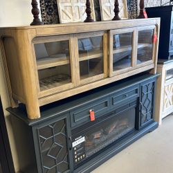 🎁  71” long TV Stand 🔥