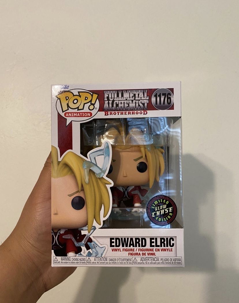 FUNKO POP FULL METAL ALCHEMIST EDWARD ELRIC GITD GLOW CHASE