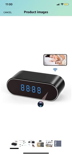 Wifi Hidden Cameras Nanny Cam With Night Vision