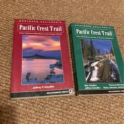 Look ! Hiking Books for the Pacific Coast Trail . Deal !